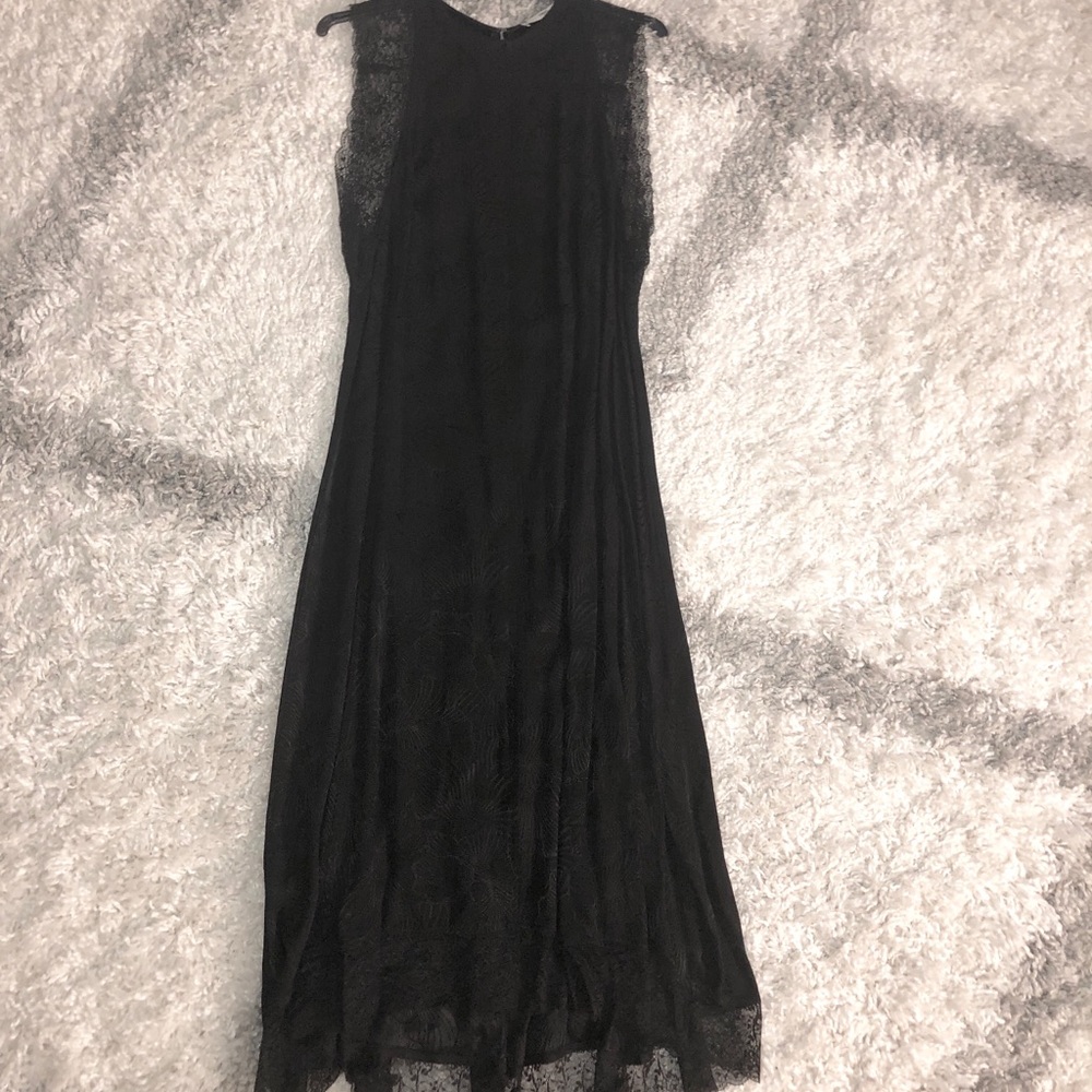 Long black dress
